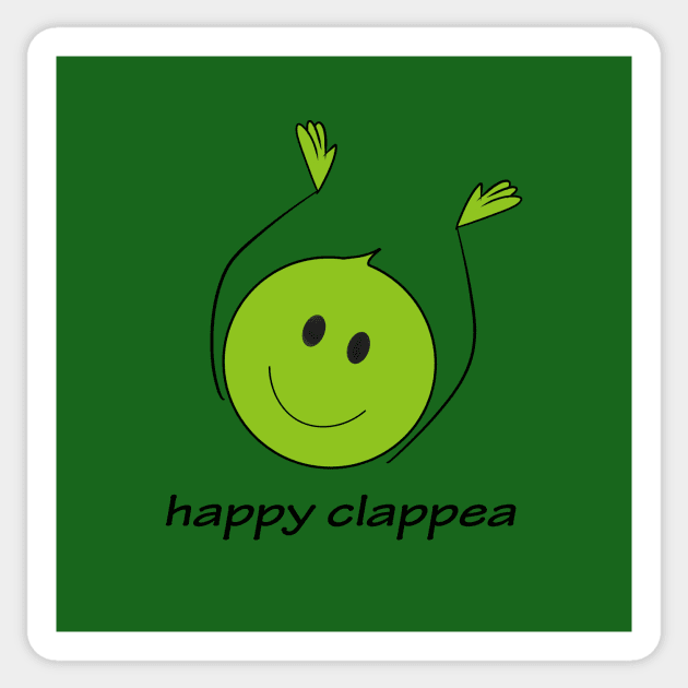 Happy clappea Sticker by shackledlettuce